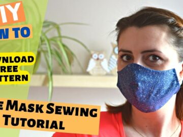 Anatomical Face Mask Sewing: EASY DIY Pattern & Tutorial (Comfort Fit) Anatomical Face Mask Sewing: EASY DIY Pattern & Tutorial (Comfort Fit)