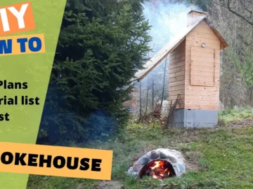 DIY Smokehouse Plan: Build a Wood & Stone Smokehouse In 1 Weekend (Full Guide & FREE Plans)