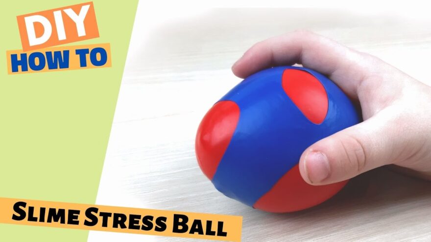 EASY Slime Stress Ball DIY | How to Make an Anti-Stress Ball FAST! (No Flour/Sugar Mess)