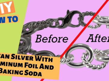 How To Clean Silver With Aluminum Foil And Baking Soda How To Clean Silver With Aluminum Foil And Baking Soda