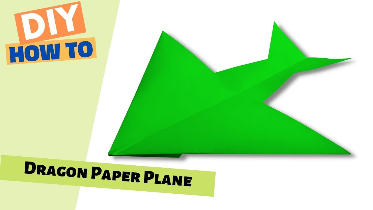 How to Make a Paper Dragon That ACTUALLY FLIES! | Awesome Origami Plane + FREE PDF