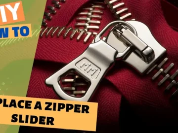 How to replace a zipper slider | Zipper slider replacement | Zipper puller replacement How to replace a zipper slider