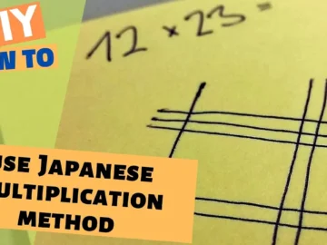 Japanese Multiplication method | Chinese multiplication method Japanese multiplication