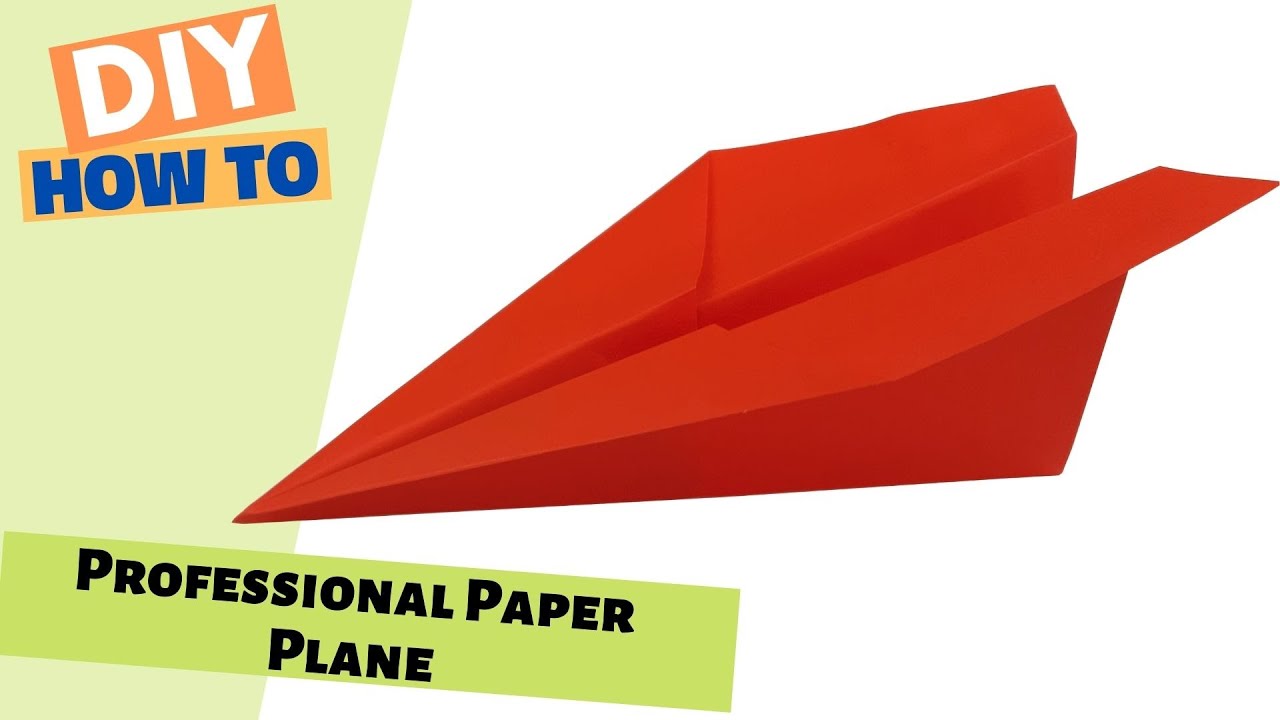 Long Distance Paper Airplane | Fold The Best Paper Plane That Flies Far & Fast!
