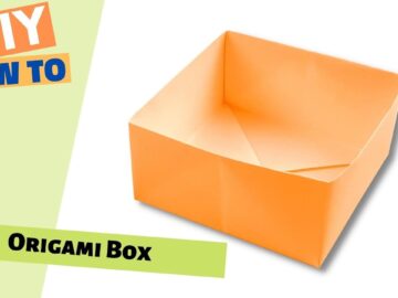 How to Make an EASY Origami Box for Gifts | Fast 3-Minute Paper Gift Wrapping + FREE PDF Pattern