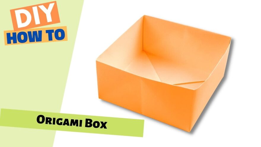 How to Make an EASY Origami Box for Gifts | Fast 3-Minute Paper Gift Wrapping + FREE PDF Pattern