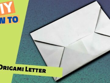 How to Make an EASY Origami Envelope (Letter) | Ultra-Fast 3-Min Fold + FREE PDF Pattern