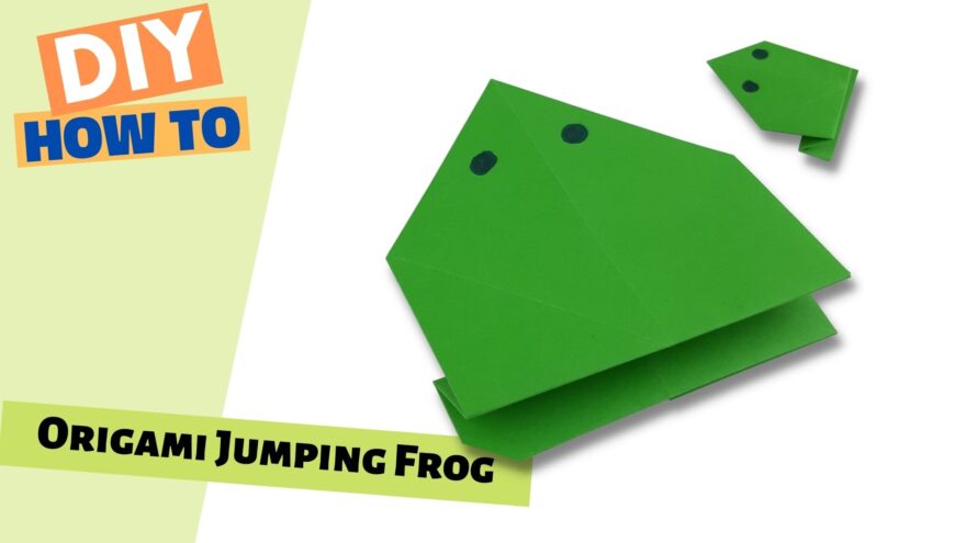 EASY Origami JUMPING Frog That FLIPS! | FAST 3-Min Paper Frog Fold + FREE PDF Diagram EASY Origami JUMPING Frog That FLIPS! | FAST 3-Min Paper Frog Fold + FREE PDF Diagram