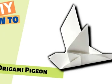 How to Make an EASY Origami Pigeon (Traditional Paper Bird) | Quick 5-Minute Fold + FREE PDF Pattern
