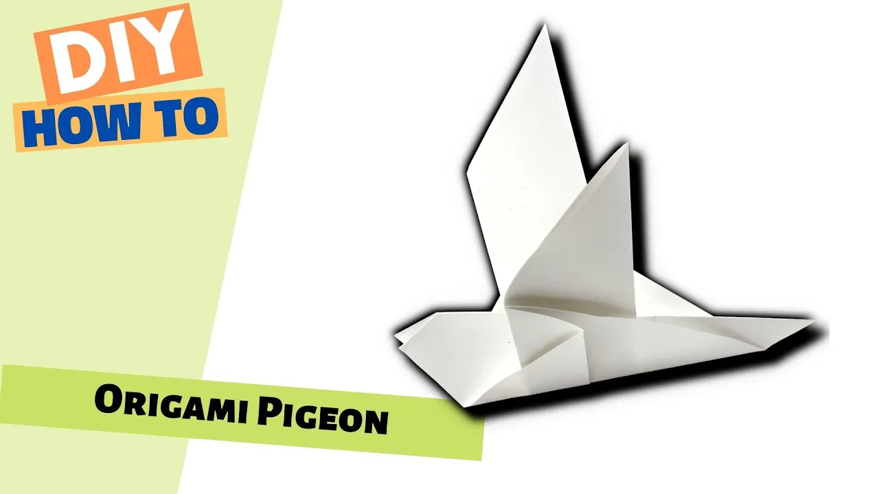 How to Make an EASY Origami Pigeon (Traditional Paper Bird) | Quick 5-Minute Fold + FREE PDF Pattern