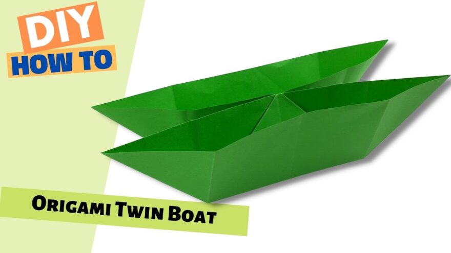 How to Make an Origami TWIN Boat That FLOATS! | FAST 3-Min Paper Boat Fold + FREE PDF Pattern How to Make an Origami TWIN Boat That FLOATS! | FAST 3-Min Paper Boat Fold + FREE PDF Pattern