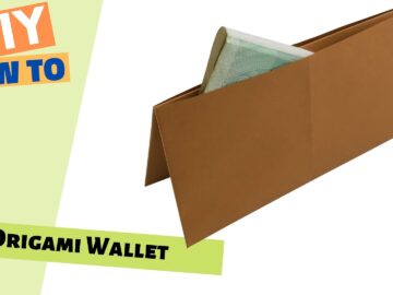 EASY Origami WALLET That Works! | FAST 3-Min Paper Wallet Fold + FREE PDF Diagram