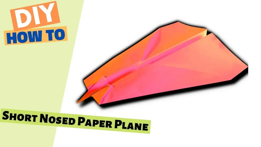 How to Make a Paper Airplane That Flies EXTREMELY FAST | Short Nosed Jet + FREE PDF How to Make a Paper Airplane That Flies EXTREMELY FAST | Short Nosed Jet + FREE PDF