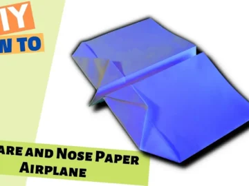 How to Make a Square Nosed Paper Airplane That Flies SLOW & LONG | Easy Origami Glider + FREE PDF How to Make a Square Nosed Paper Airplane That Flies SLOW & LONG | Easy Origami Glider + FREE PDF