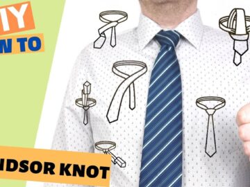 The Easiest FULL Windsor Knot: Tie a Tie with Step-by-Step VISUAL GUIDE! The Easiest FULL Windsor Knot: Tie a Tie with Step-by-Step VISUAL GUIDE!