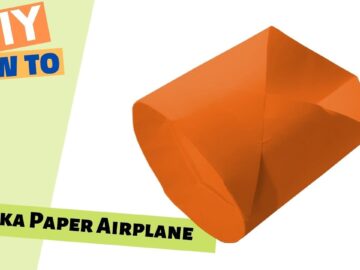 Waka" Tube Paper Airplane