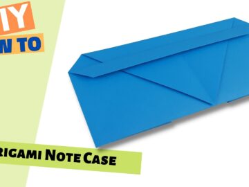 EASY Origami Note Case / Envelope! | FAST 3-Min Paper Fold + FREE PDF Diagram