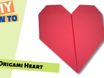 EASY Origami HEART in Bloom! | FAST 3-Min Paper Heart Fold + FREE PDF Diagram
