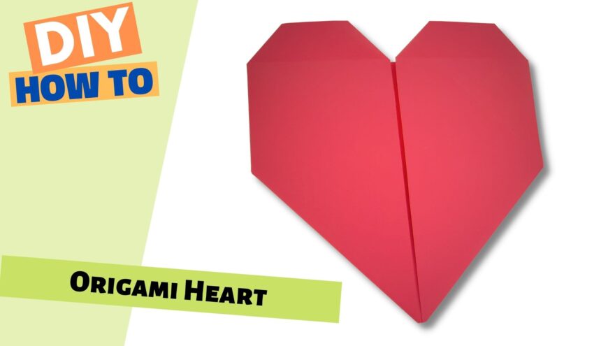 EASY Origami HEART in Bloom! | FAST 3-Min Paper Heart Fold + FREE PDF Diagram