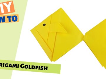 Classic Origami GOLDFISH | Step-by-Step Paper Fish Tutorial