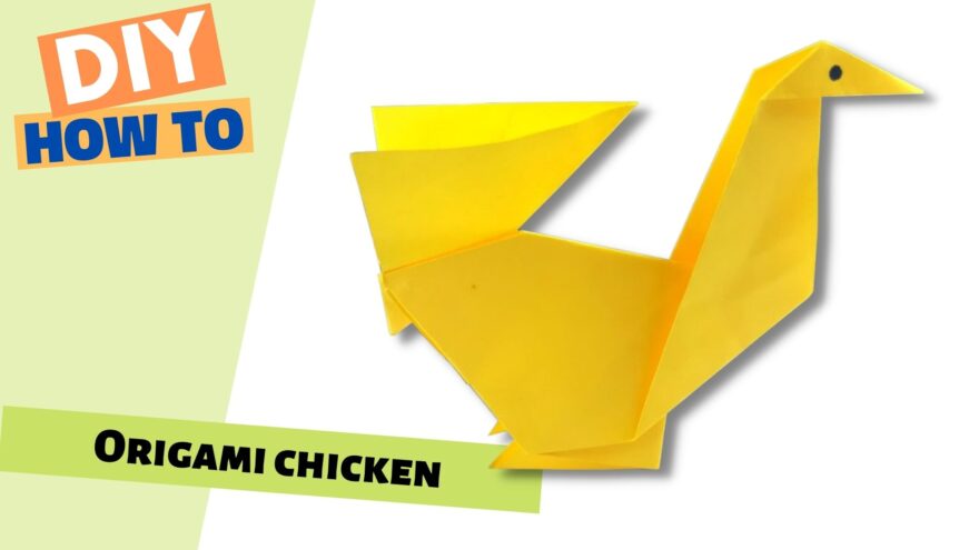 Beautiful Origami CHICKEN! | Easy A4 Paper Hen & Easter DIY Tutorial Beautiful Origami CHICKEN! | Easy A4 Paper Hen & Easter DIY Tutorial