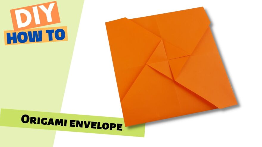 3-Minute Origami MONEY ENVELOPE! | Easy DIY Gift Card Holder